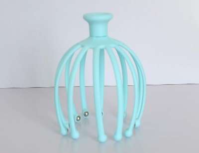 Picture of Manual 12-Claws Head Massager Octopus Shaped Hair Scalp Massage Tools Two Colors Optional - Multicolor