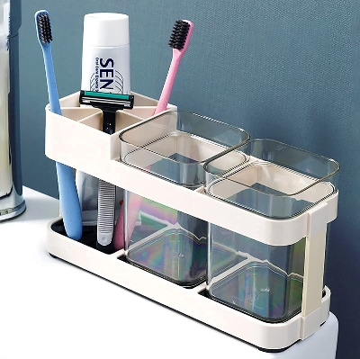 Picture of Toothbrush Holder Automatic Toothbrush Dispenser Holder - Multicolor