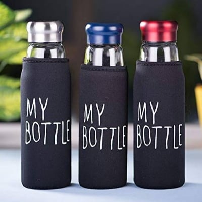 Picture of le with bag 500 ml water bottglass infuser