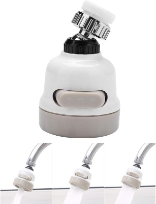Picture of Kitchen Tap Head, 360° Rotatable ABS Faucet Spray Head Tap, Splash Filter - Multicolor