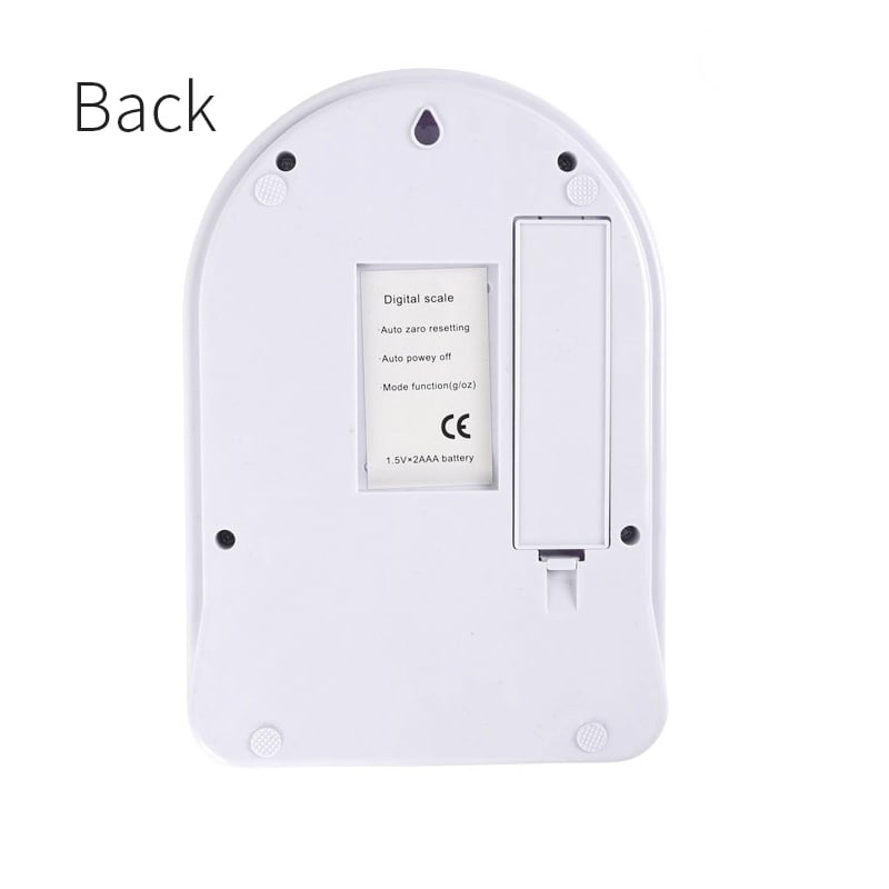Picture of Kitchen Digital Weighing Scale, Multipurpose, White, 10 Kg - White