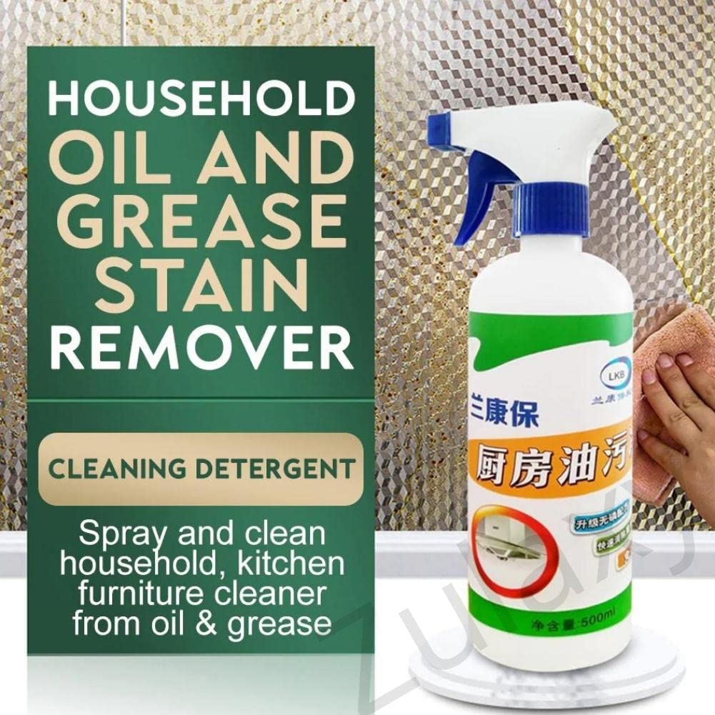 Picture of Kitchen Cleaner Spray for Oil & Grease Stain Remover, All Surface Non-Toxic & Non-Flammable Magic Degreaser Cleaning Spray