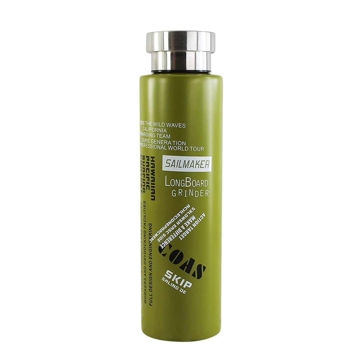 Picture of Double Wall Vacuum Insulated Stainless Steel Sports Flask BPA Free Thermos Travel Water Bottle - Multicolor