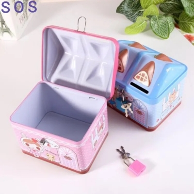 Picture of Coin Box - Metal House Shaped