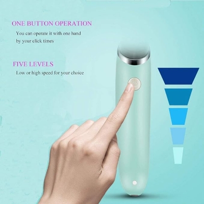 Picture of Cimiva Baby Health Care Nasal Aspirator Electric Hygienic Nose Cleaner For Boy Girls-green - Multicolor