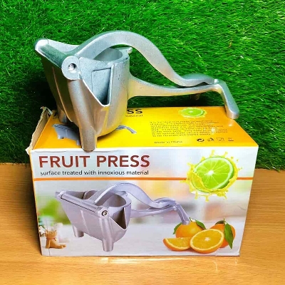 Picture of Aluminium Manual Juicer Machine | Fruit Press | Juice Extractor | Hand Squeezer | Citrus Presser - Silver