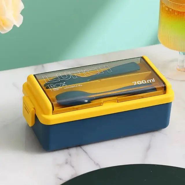 Picture of 700ml Lunch Box Cute Lunch Box - Multicolor