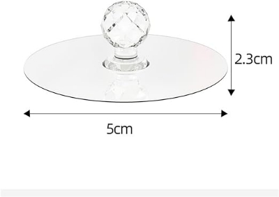 Picture of 6 pcs Diamond Hooks Self Adhesive Drawer Hook - Multicolor