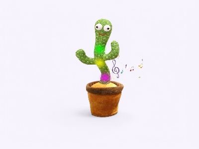 Picture of Dancing cactus can twist can sing to learn to speak swing - Green