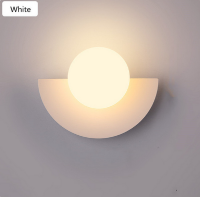 Picture of Modern Simple Colorful Wall Lamp Macaron Kidsren's Room  Living Room Background Wall Led Lamps