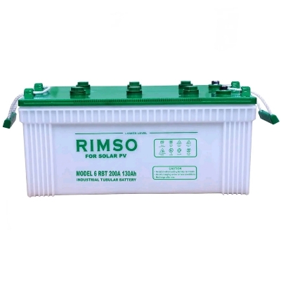 Picture of Rimso 6RBT 200A 130Ah Industrial Tubular Battery