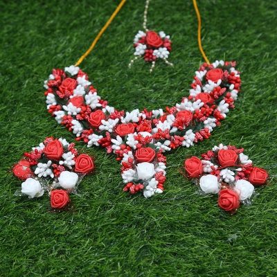 Picture of Non bridal artificial flower jewellery