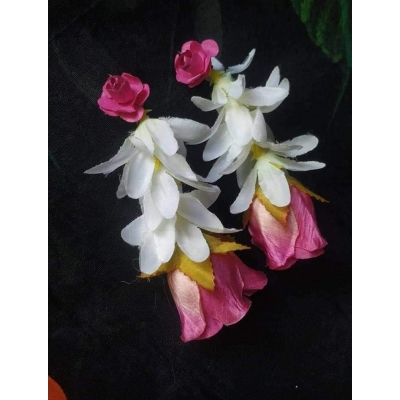 Picture of Artificial Flower Gorgeous Bridal Set 2 Piece set - Multicolor