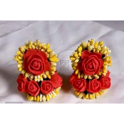 Picture of Artificial Flower Gorgeous Bridal Set 2 Piece set - Multicolor