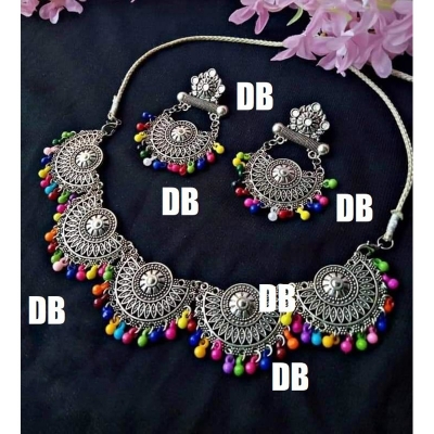 Picture of Beautiful  Antic jwellery sets  for women - Multicolor