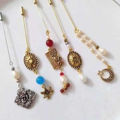 Picture of Hijab pin For women  pis - Multicolor