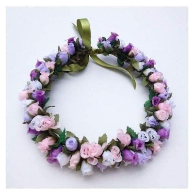 Picture of Artificial Flower Crown For Women - Multicolor