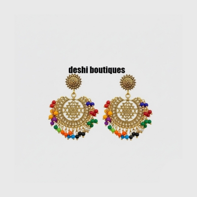 Picture of Beautiful  Antic jwellery sets  for women - Multicolor