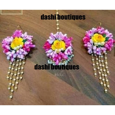 Picture of antiques earrings and tiqli for women