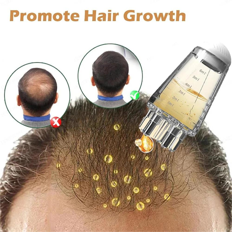 Picture of Hair Oil Applicator for Scalp Massager, Scalp Applicator Comb 1 pcs