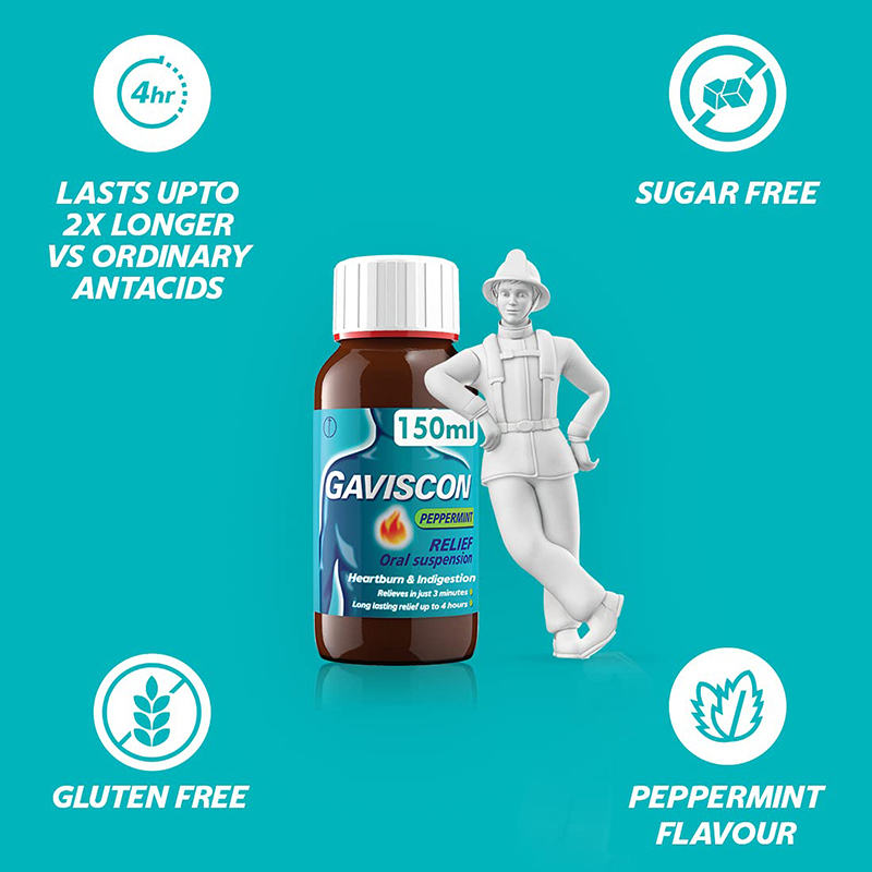 Picture of Gaviscon Liquid Regular - 150 ml