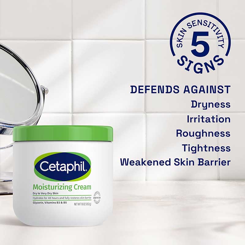 Picture of Cetaphil Moisturizing Cream for Dry to Very Dry Skin - 453 GM
