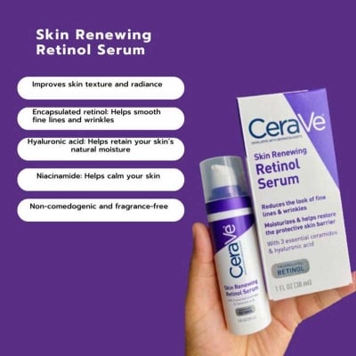 Picture of Cerave Skin Renewing Retinol Serum - 30ml