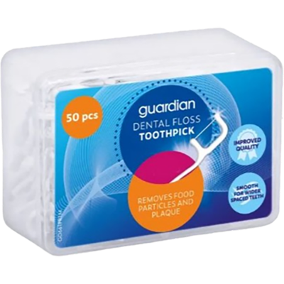 Picture of GUARDIAN Dental Floss Round Toothpick 50 Pieces