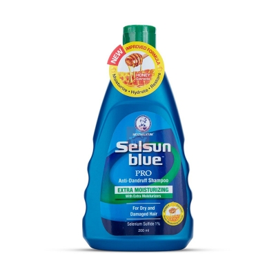 Picture of Selsun Blue Pro Extra Moisturizing Anti Dandruff Shampoo - 200 ML