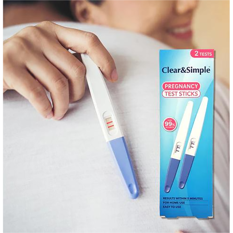 Picture of Clear and Simple Pregnancy Test Kit 2 pcs of pack