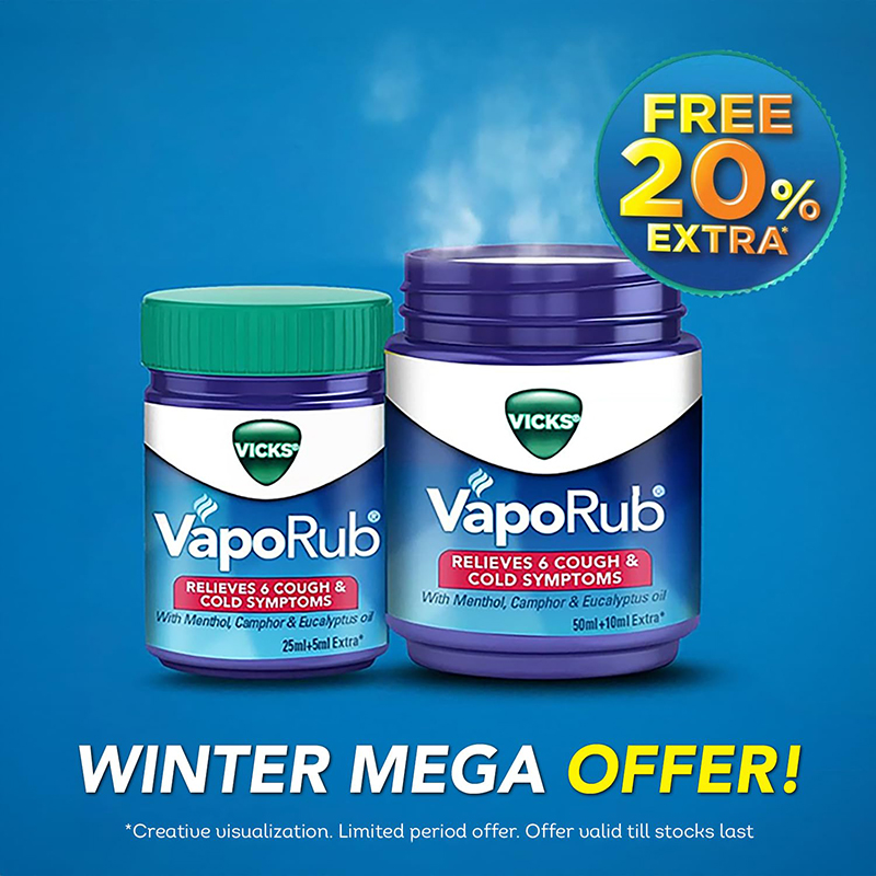 Picture of Vicks VapoRub pain relief balm 25 gm