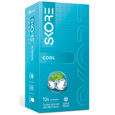 Picture of Skore Cool with Lubricant Condom - 10Pcs Pack