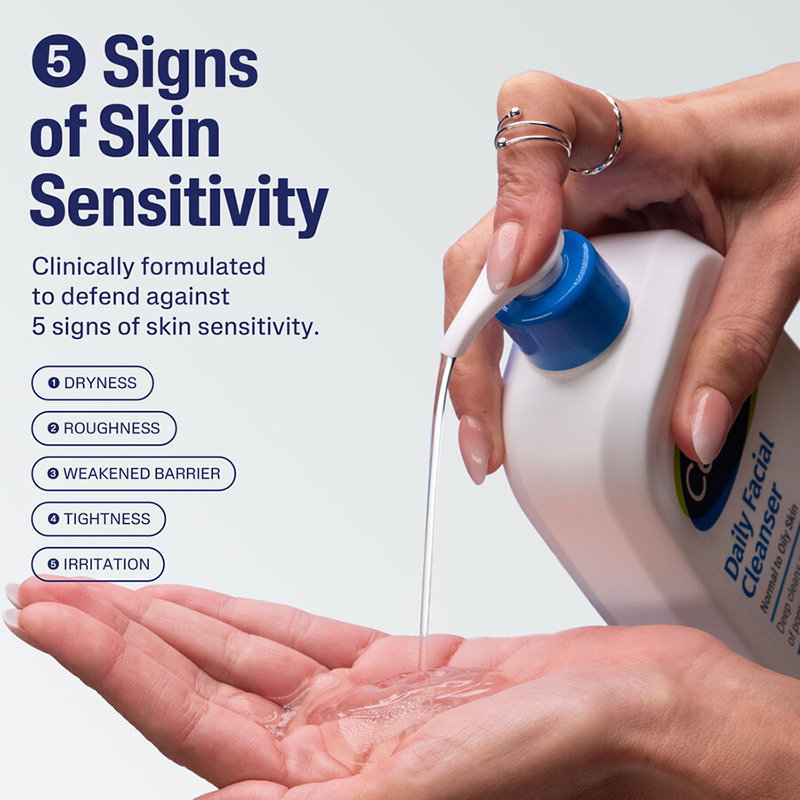 Picture of Cetaphil Gentle Daily Facial Cleanser for Normal to Oily Skin-591 ml