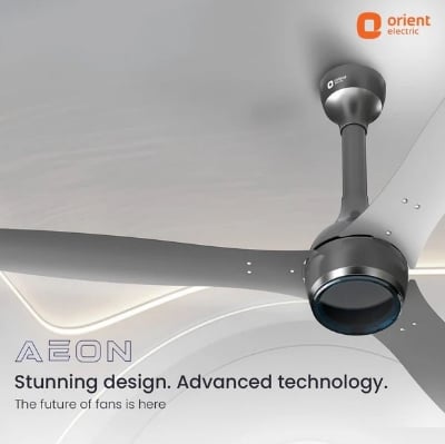 Picture of Aeon Antidust BLDC Ceiling Fan | 1200MM (48 inch) | Orient BLDC Pro - Made in India | Powerfull, Energy-saving and Futuristic Design