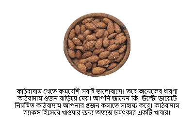Picture of Almonds Almond (Kath Badam)- 250gm