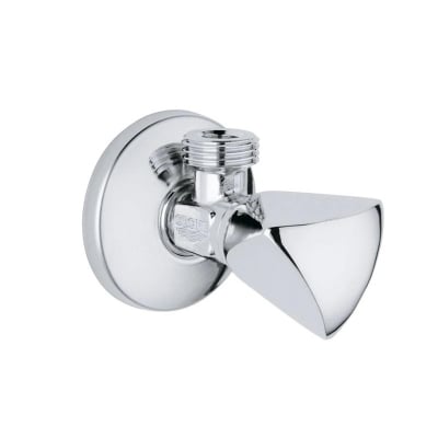 Picture of Angle Valve 1/2" Chrome Brass Angle Stop Valve Water Shut Off Valve for Water Pipes Lead Free for Faucet /Toilet Valve