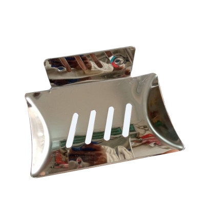 Picture of Wall Mounted curve Stainless Steel Soap Case (Silver)