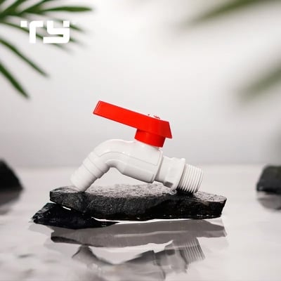 Picture of CHINA PVC HOSE BIB COCK (White)