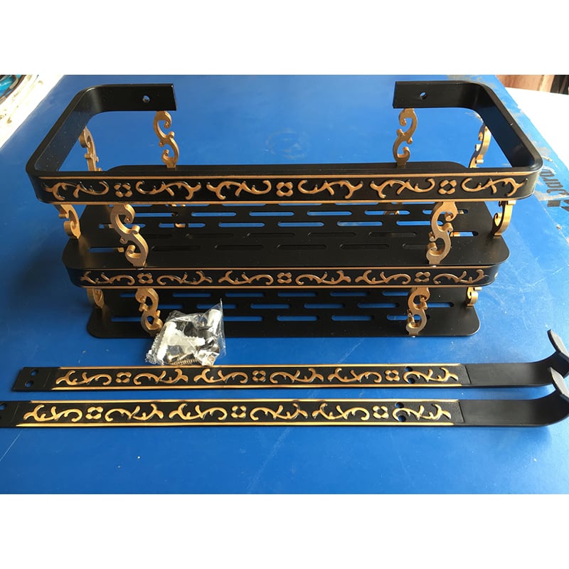 Picture of ANTIQUE Double layer china wall self (Black)