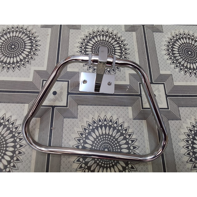 Picture of Square wall mounted towel ring (Silver)