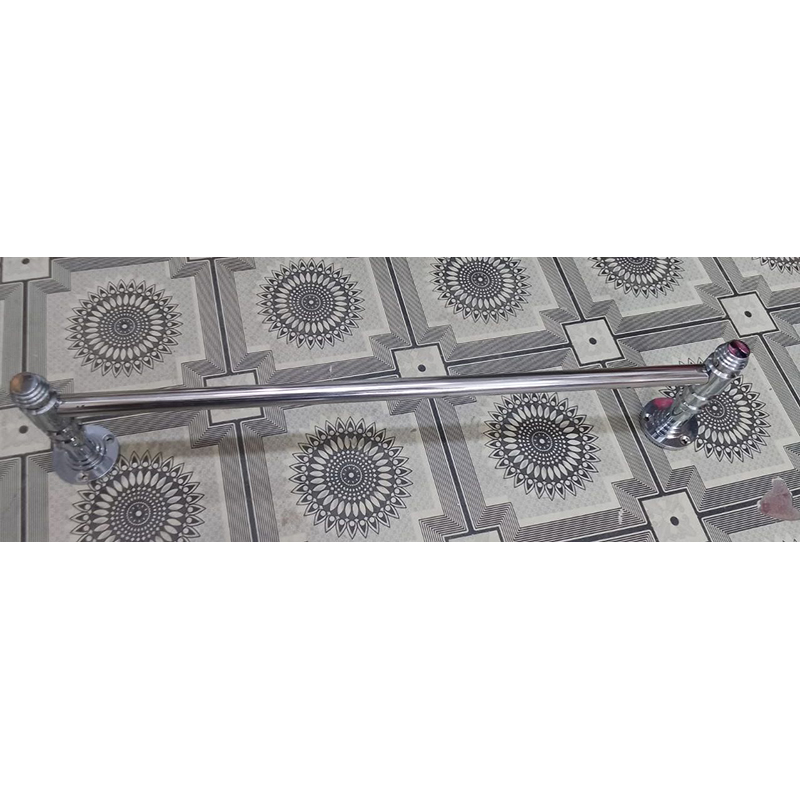 Picture of Conceal brass minar towel rail, Towel Bar Wall Mounted Stainless Steel Towel Rack (size:23 inch) (Silver)