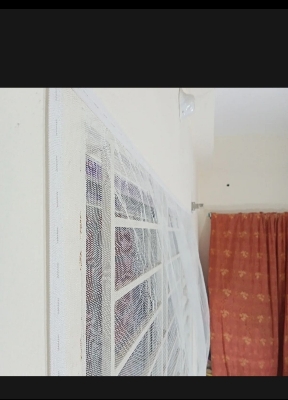 Picture of Window Anti Mosquito Net/ Anti-Insect Fly Bug Mosquito Net/ Best Quality Mosquito Net For 5/6 Feet Window - পর্দা White