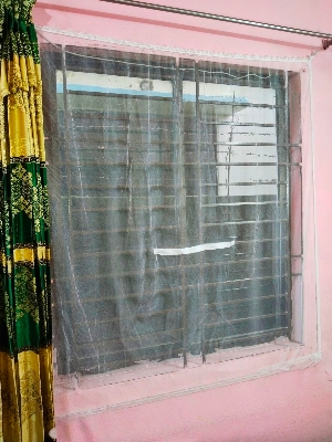 Picture of Anti Mosquito Window Net with Zipper 5/5.5 Feet | White Premium Quality Mosquito Net for Window | Washable & Easy to Install | Smart Home Protection