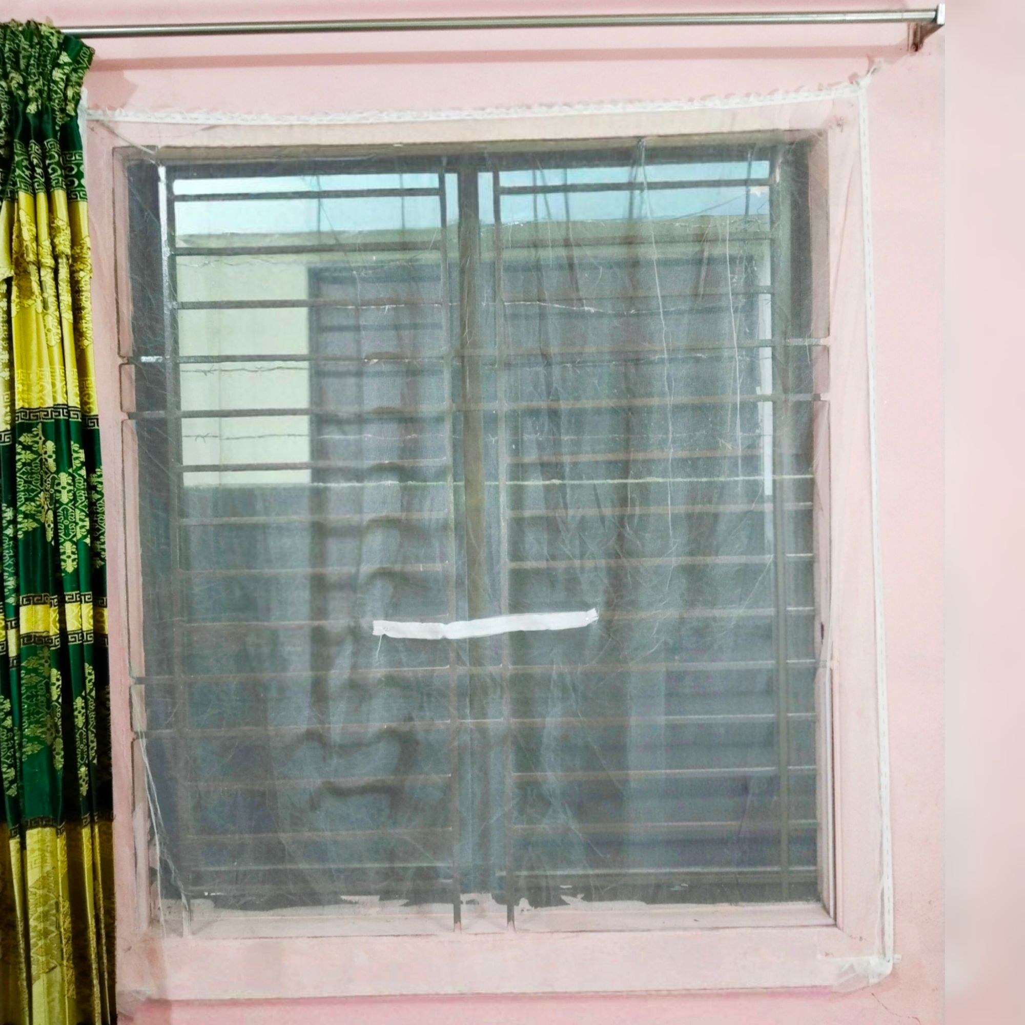 Picture of Anti Mosquito Window Net with Zipper 4/5 Feet | White Premium Quality Mosquito Net for Window | Washable & Easy to Install | Smart Home Protection