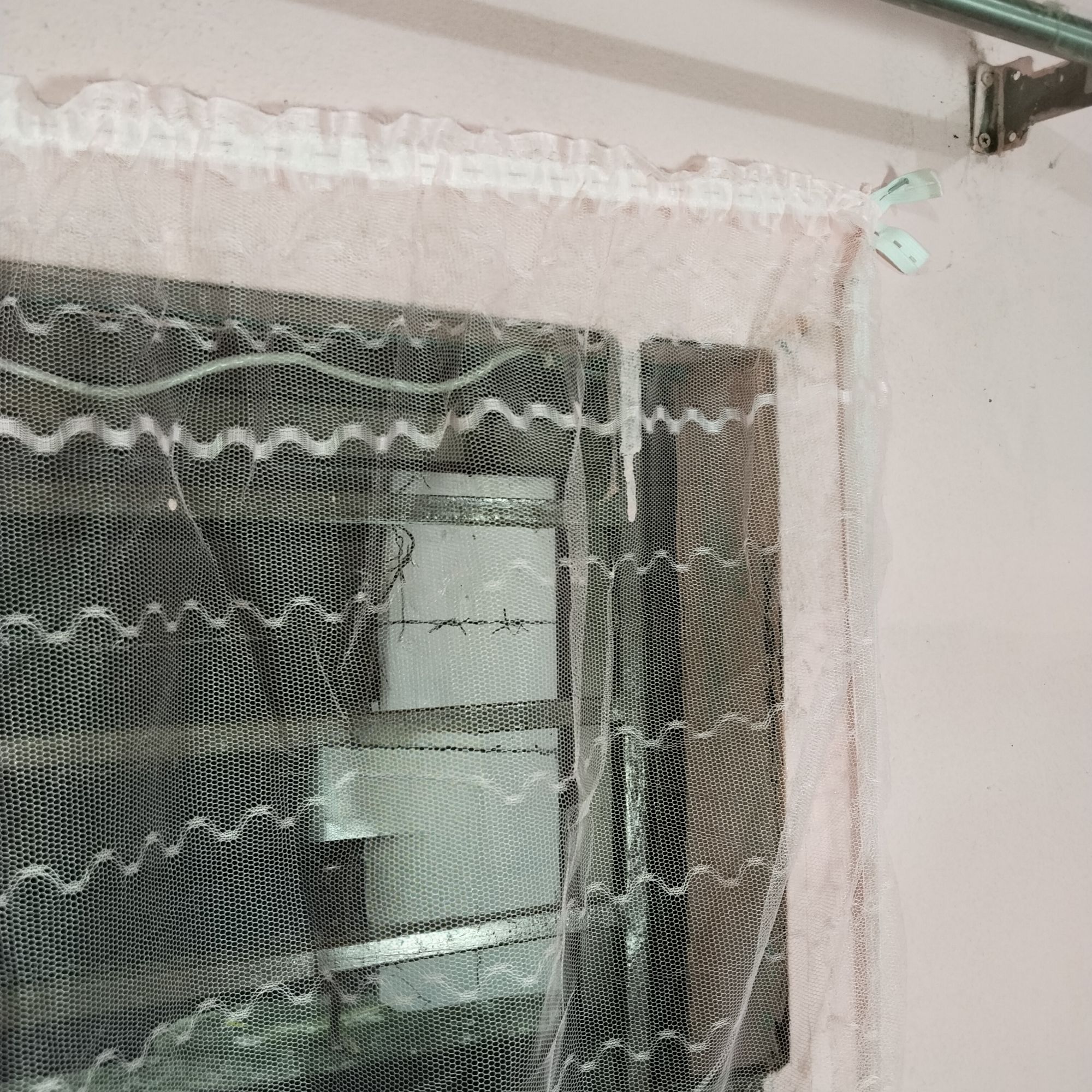 Picture of Window Net for Anti-Mosquito with Zipper 4×5 Feet Pink Colour | Mosquito Net | Premium Quality Net | Lifesymart