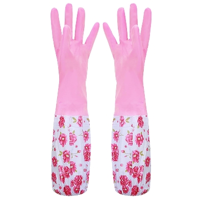 Picture of Winter Home Cleaning Combo Pack • Hand Gloves & Flexible Microfiber Duster • Protect Hands & Clean High Areas