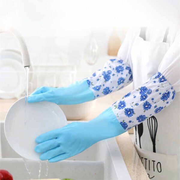 Picture of Winter Self-Care & Kitchen Combo Pack • Microfiber Hair Towel Wrap + Hand Gloves + Apron + Pedicure Foot Brush
