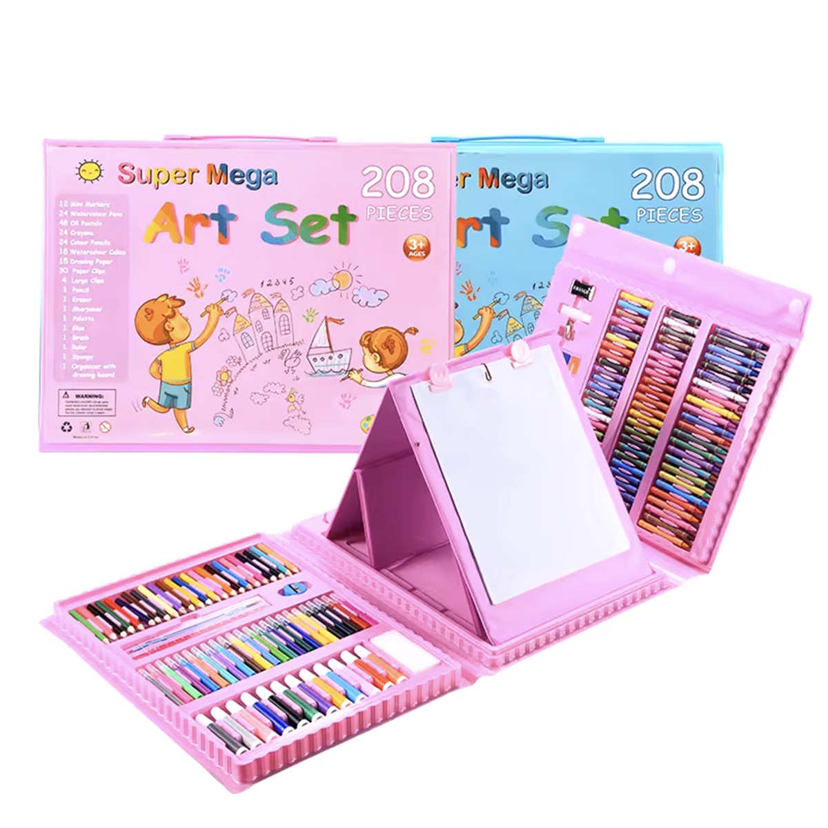 Picture of Drawing Art Set Painting Drawing Supplies 208 Pcs For Kids Box Artist Printing Art Set