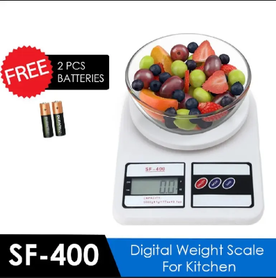 Picture of kitchen scale digital for Food Measuring 10kg Electronic Kitchen Scale weight machine - weight machine