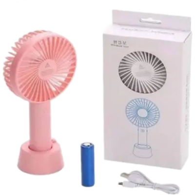 Picture of Portable Mini Fan Rechargeable Handheld Fan